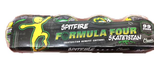Spitfire x Skateistan • wheels 53mm